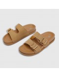 Sandales à double bride – design ajustable – semelle confortable