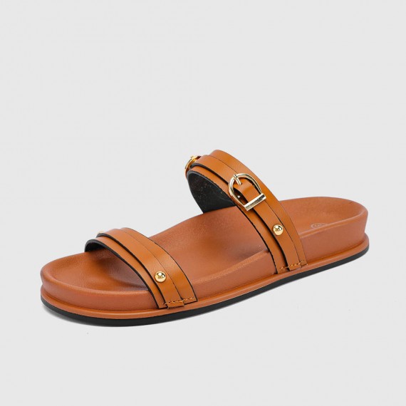 Sandalias de doble tira – diseño ajustable – suela cómoda