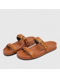 Sandalias de doble tira – diseño ajustable – suela cómoda