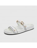 Sandales à double bride – design ajustable – semelle confortable