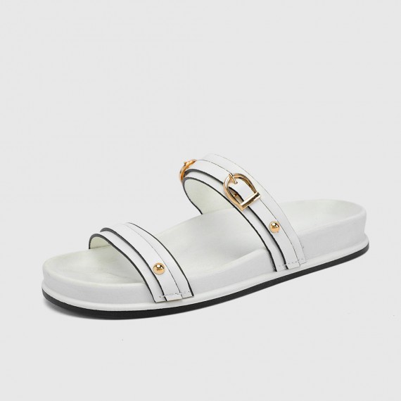 Sandalias de doble tira – diseño ajustable – suela cómoda