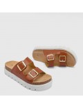 Double Strap Slide Sandals – Adjustable Design – Comfortable Sole