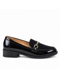 Mocassin en simili cuir pour femme