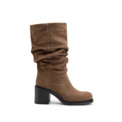 Bottes mi-mollet femme