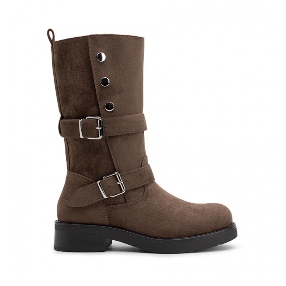 Bottes mi-mollet femme