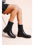 Bottes mi-mollet femme