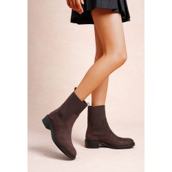 Bottes mi-mollet femme