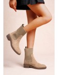 Bottes mi-mollet femme