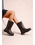 Botas de media caña para mujer