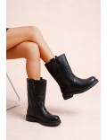 Bottes mi-mollet femme