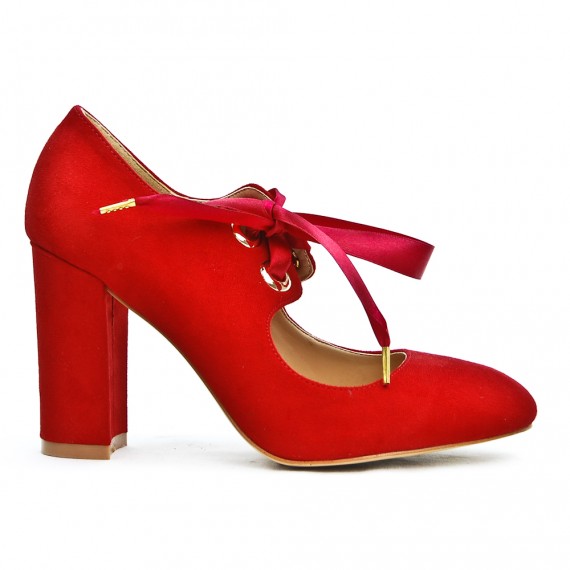escarpin a gros talon