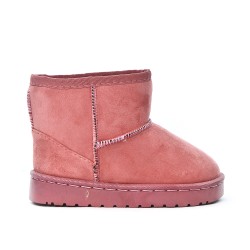 Bottine fille rose 