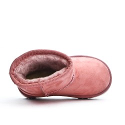 Bottine fille rose 