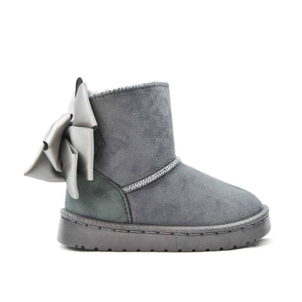 Botte fille noir à nœud Botte fille noir à nœud