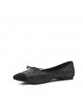 Black ballerina with square toe in large size