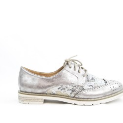 Derby silver lace detail