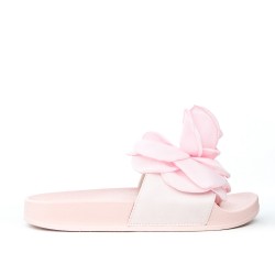Pink flapper with flower