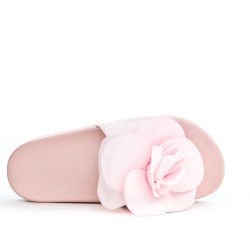 Pink flapper with flower