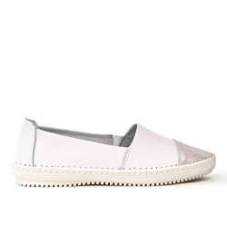 White leather tennis