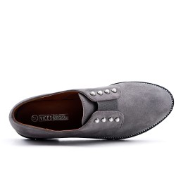 chausson bebe cuir vegetal