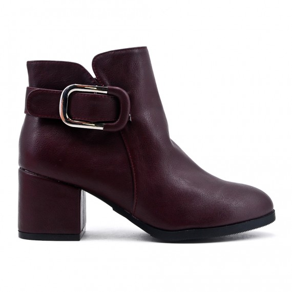 bottine simili cuir