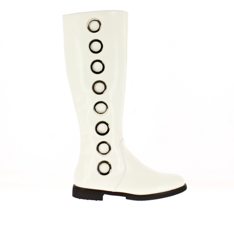 botte blanche