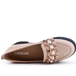 mocassin petit talon