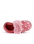 Pearl lined women's slipper