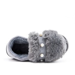 Pearl lined women's slipper