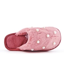 Pearl lined women's slipper