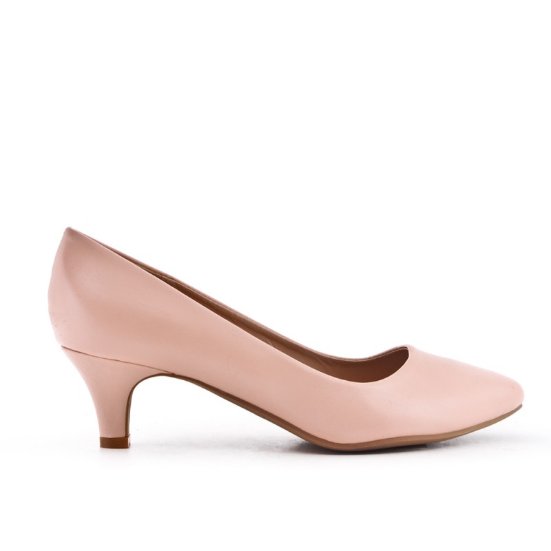 escarpin rose et noir