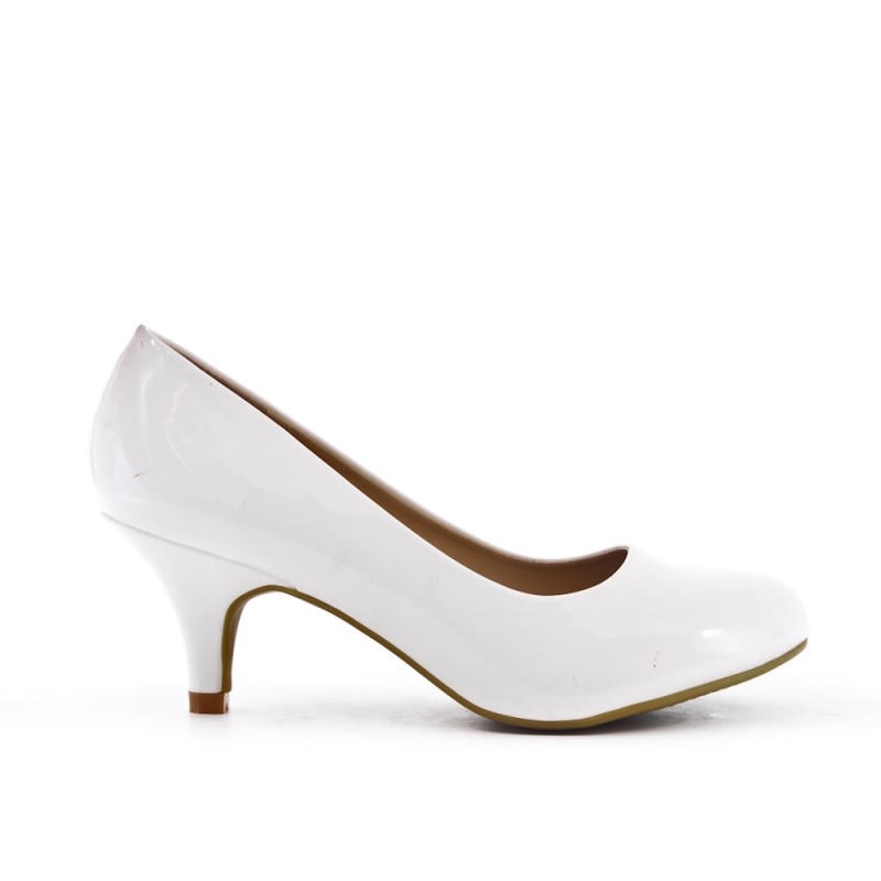escarpin blanche
