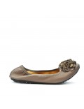 Ballerine taupe confort en grande taille