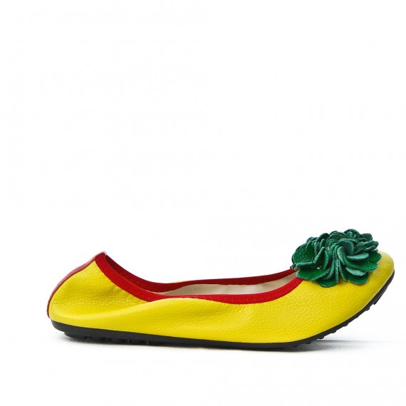 ballerine jaune
