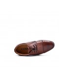Derby child lace-up tobacco