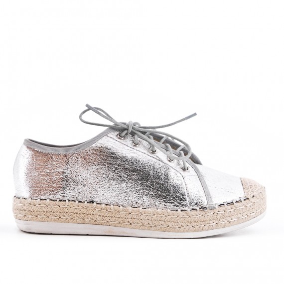 espadrille a lacet