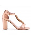 Pearl champagne sandal