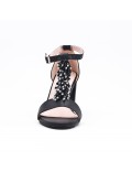 Black pearl sandal