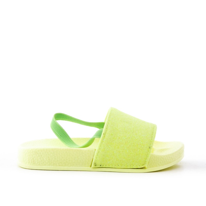 claquette paillette fille